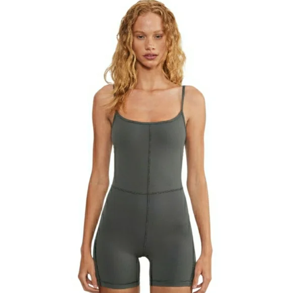 Aritzia Golden Romper- S - Picture 1 of 4